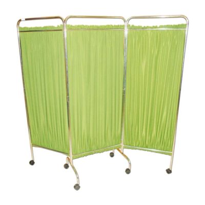 PARAVENT À (03) TROIS VOLET CHROMÉ