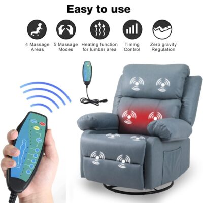 Fauteuil Relax massage rembourré