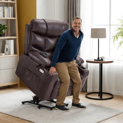 Fauteuil relax releveur TV électrique Mcombo